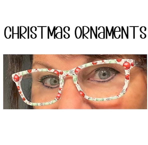 CHRISTMAS ORNAMENTS Eyewear Topper, comes with N52 magnets