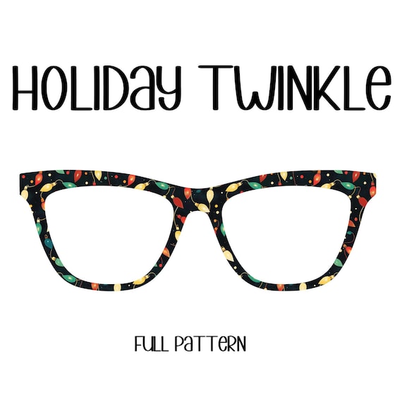 HOLIDAY TWINKLE Eyewear Toppers, comes with N52 magnets