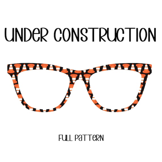 UNDER CONSTRUCTION Eyewear Toppers, comes with N52 magnets