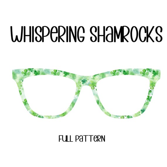 WHISPERING SHAMROCKS Eyewear Toppers, comes with N52 magnets