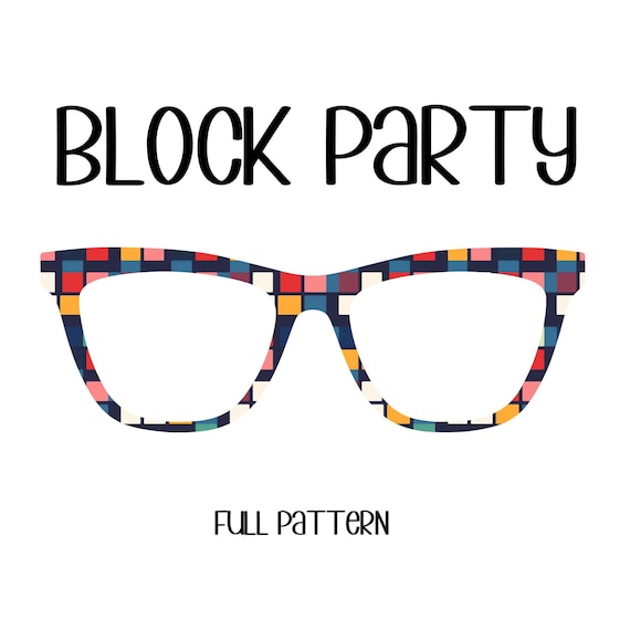 BLOCK PARTY Eyewear Toppers, comes with N52 magnets