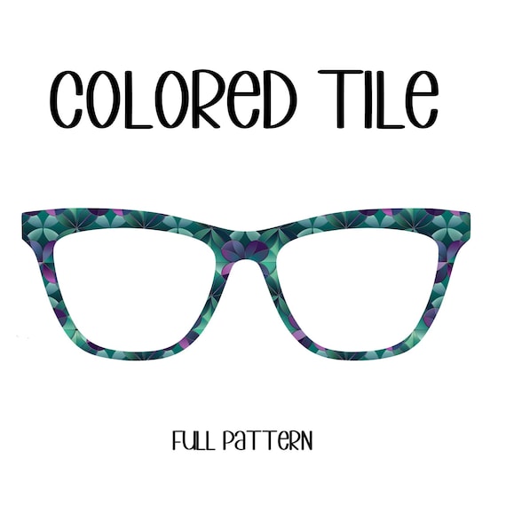 COLORED TILE Eyewear Toppers, comes with N52 magnets