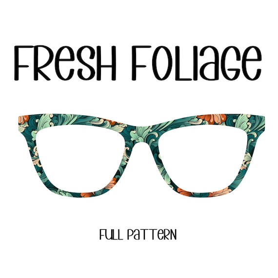 FRESH FOLIAGE Horizontal Gradient Eyewear Topper, comes with N52 magnets