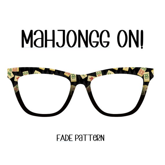 MAHJONGG ON! Eyewear Toppers, comes with N52 magnets