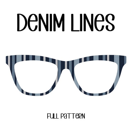 DENIM LINES Eyewear Toppers, comes with N52 magnets
