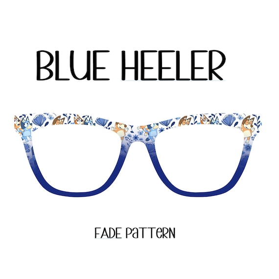 BLUE HEELER Eyewear Toppers, comes with N52 magnets