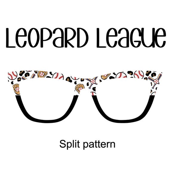 LEOPARD LEAGUE Eyewear Toppers, comes with N52 magnets