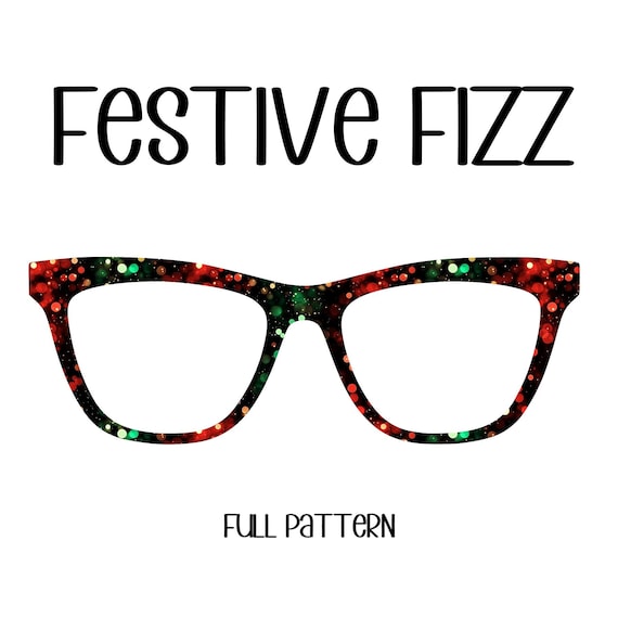 FESTIVE FIZZ Eyewear Toppers, comes with N52 magnets