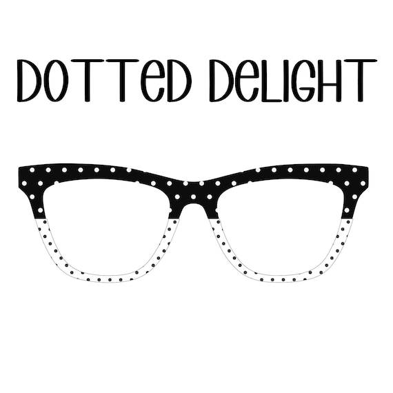 DOTTED DELIGHT Eyewear Toppers, comes with N52 magnets