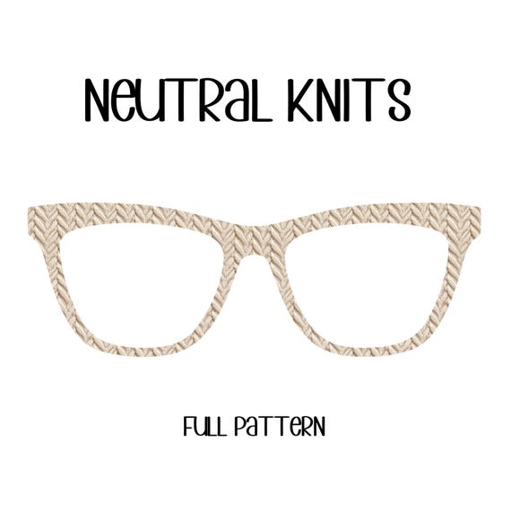 NEUTRAL KNITS Eyewear Toppers, comes with N52 magnets