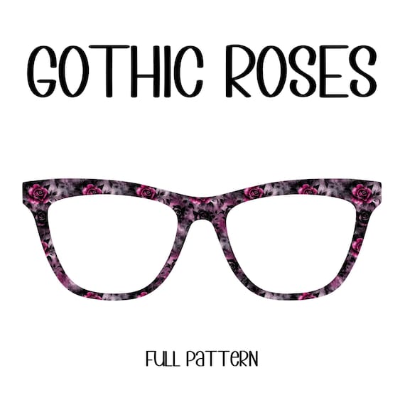 GOTHIC ROSES Eyewear Toppers, comes with N52 magnets