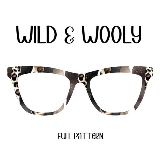 WILD AND WOOLY Eyewear Toppers, comes with N52 magnets