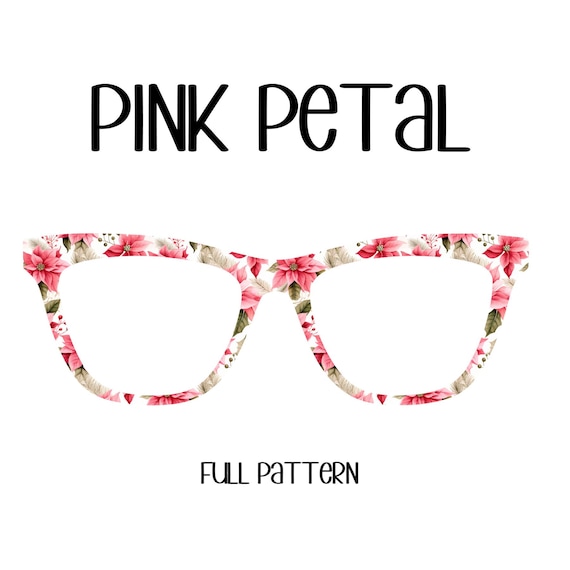 PINK PETAL Eyewear Toppers, comes with N52 magnets