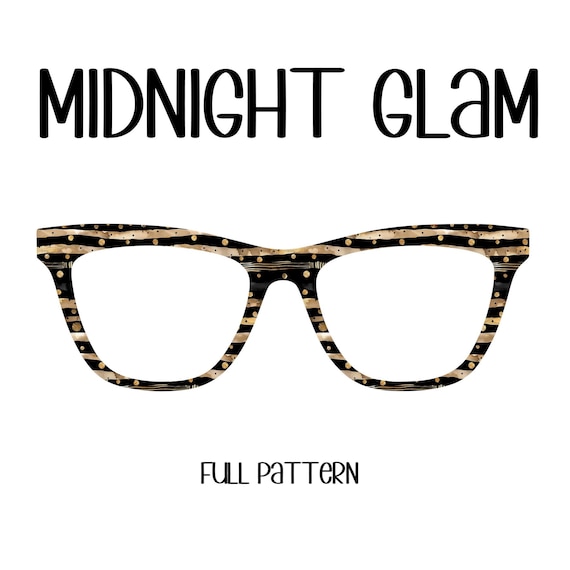 MIDNIGHT GLAM Eyewear Toppers, comes with N52 magnets