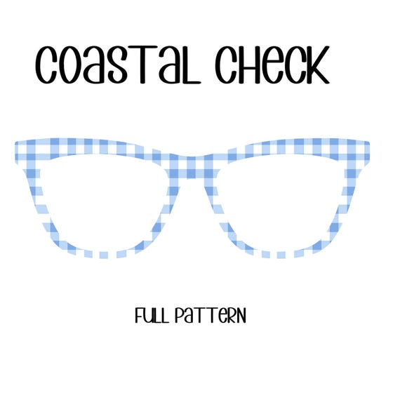 COASTAL CHECK Eyewear Toppers, comes with N52 magnets