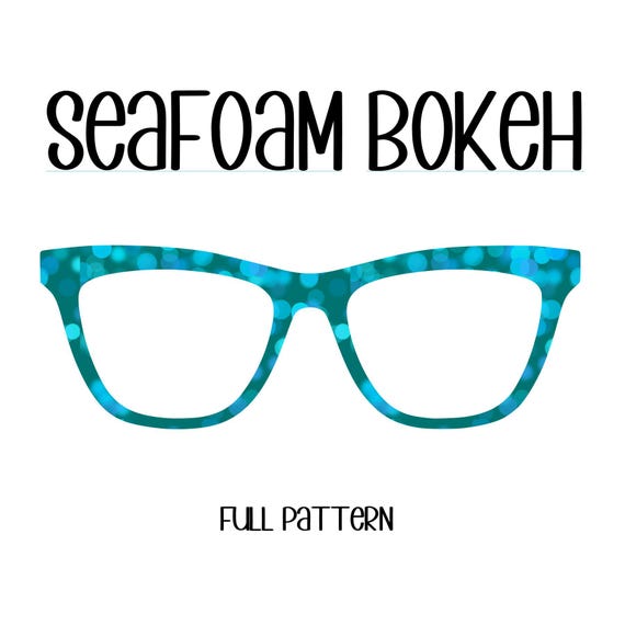 SEAFOAM BOKEH Eyewear Toppers, comes with N52 magnets