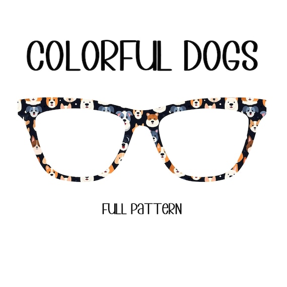 COLORFUL DOGS Eyewear Toppers, comes with N52 magnets