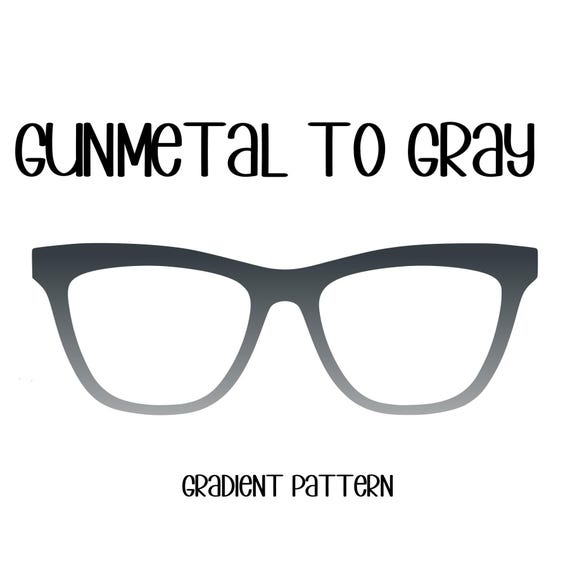 GUNMETAL TO GRAY Eyewear Toppers, comes with N52 magnets