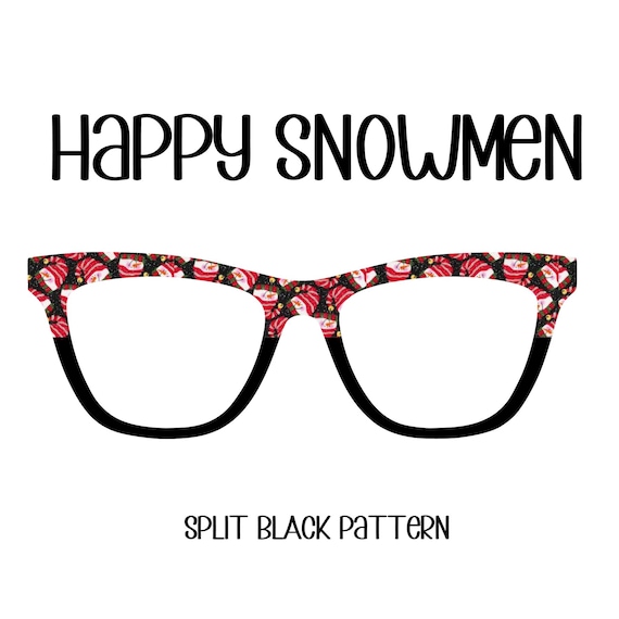 HAPPY SNOWMEN Eyewear Toppers, comes with N52 magnets