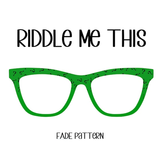 RIDDLE ME THIS Eyewear Toppers, comes with N52 magnets