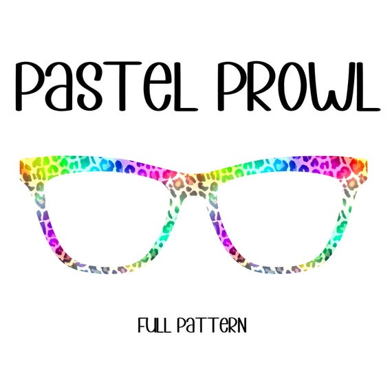 PASTEL PROWL Eyewear Toppers, comes with N52 magnets