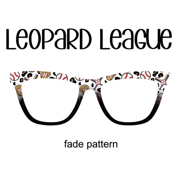 LEOPARD LEAGUE Eyewear Toppers, comes with N52 magnets