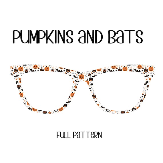 PUMPKINS and BATS Eyewear Toppers, comes with N52 magnets