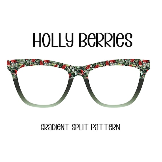 HOLLY BERRIES Eyewear Toppers, comes with N52 magnets