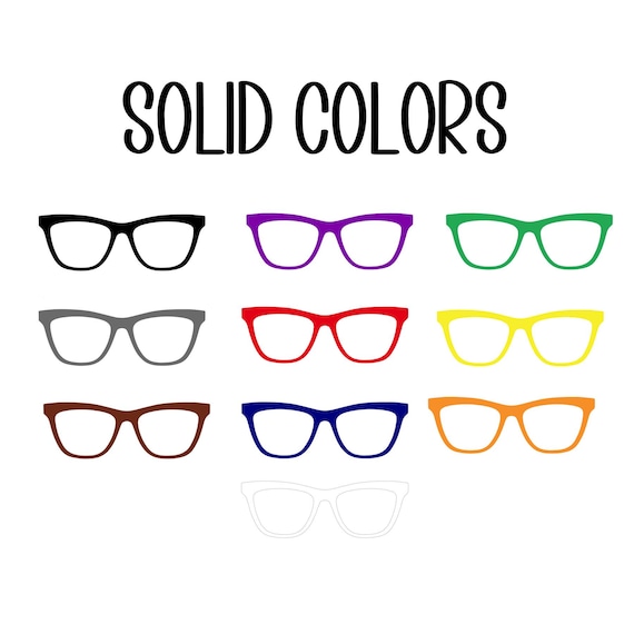 SOLID COLORS Eyewear Toppers, Choose color needed! Comes with N52 magnets