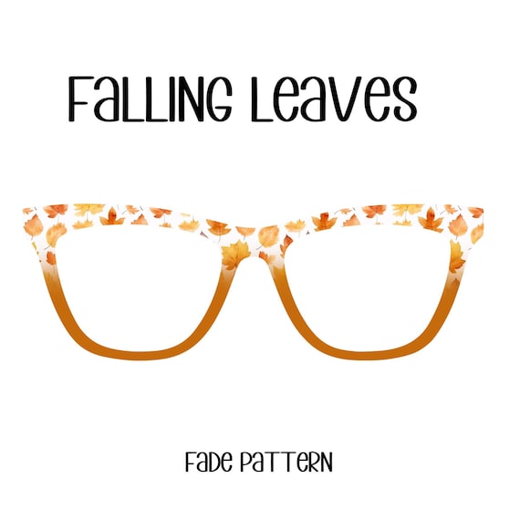 FALLING LEAVES Eyewear Toppers, comes with N52 magnets