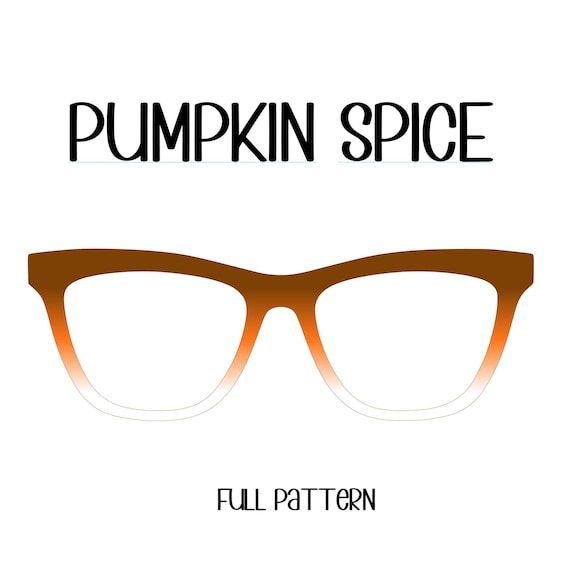 PUMPKIN SPICE Eyewear Toppers, comes with N52 magnets