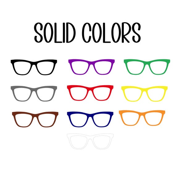 SOLID COLORS Eyewear Toppers, Choose color needed! Comes with N52 magnets