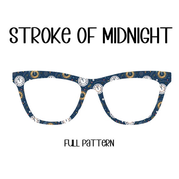 STROKE OF MIDNIGHT Eyewear Toppers, comes with N52 magnets