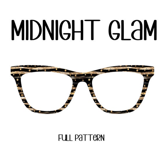 MIDNIGHT GLAM Eyewear Toppers, comes with N52 magnets