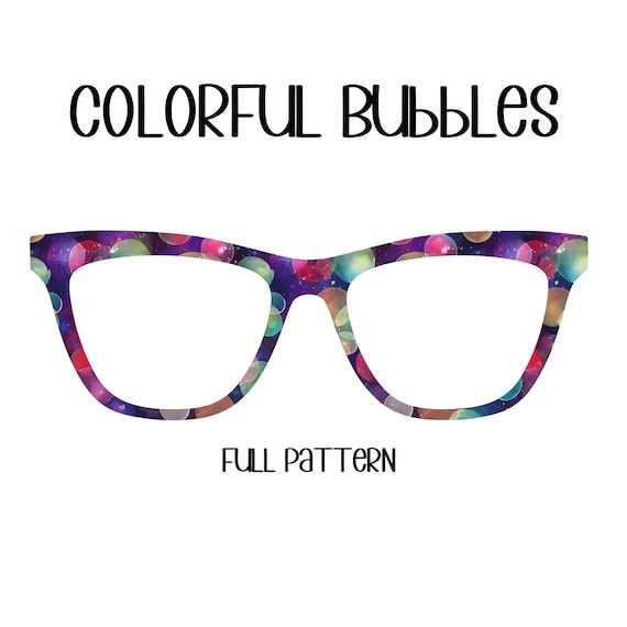 COLORFUL BUBBLES Eyewear Toppers, comes with N52 magnets