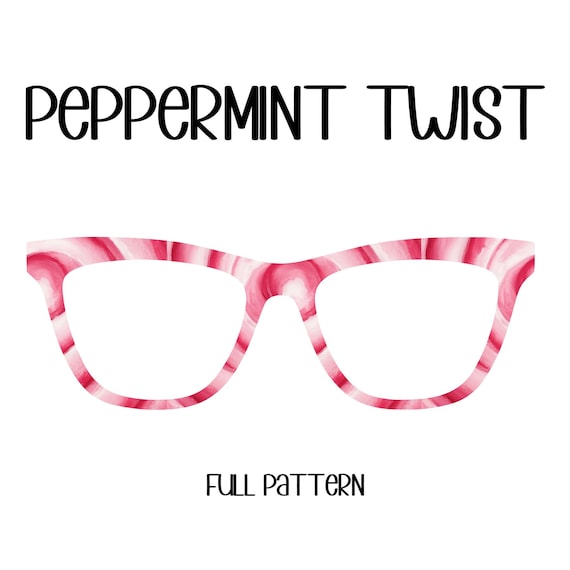 PEPPERMINT TWIST Eyewear Toppers, comes with N52 magnets