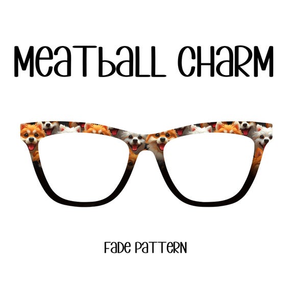 MEATBALL CHARM Eyewear Toppers, comes with N52 magnets