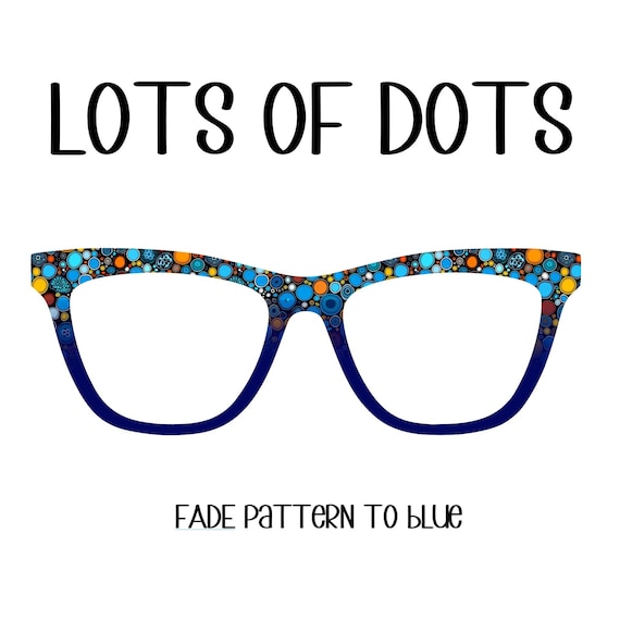 LOTS OF DOTS Eyewear Toppers, comes with N52 magnets