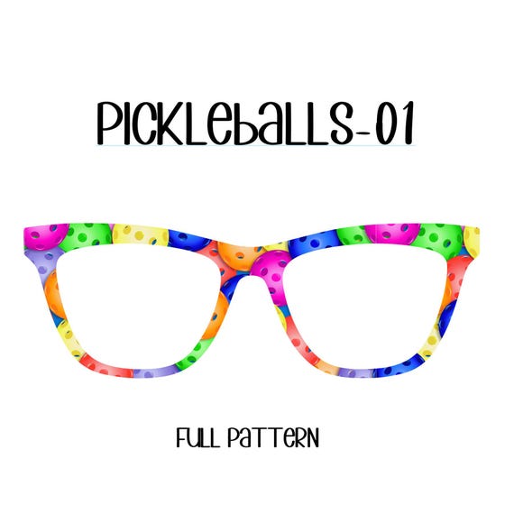 PICKLEBALLS_01 Eyewear Toppers, comes with N52 magnets
