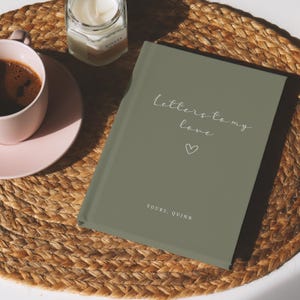 Cartas a mi esposo Diario de recuerdos personalizado para mi esposo Diario personalizado Regalo para él Regalo de compromiso para mi prometido Diario de bodas