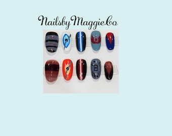 Anakin Skywalker Nails