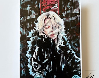 Aquarell-Kunstdruck, „Prince of Winter“-Jimin-Fanart, ARIRANG-Tour