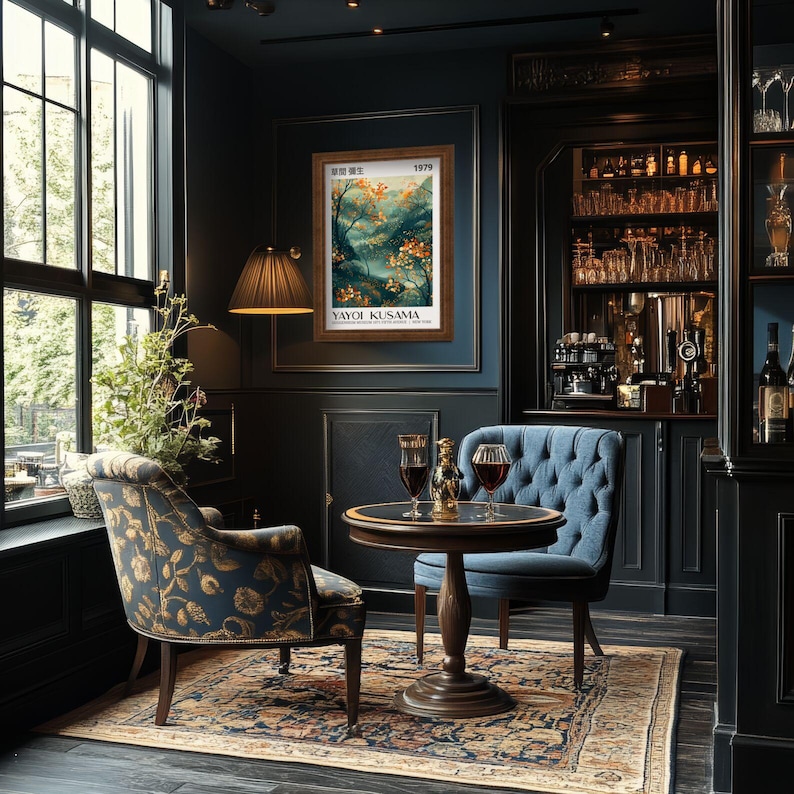 Yayoi Kusama Print, Yayoi Kusama Exhibition Print, High Quality Poster