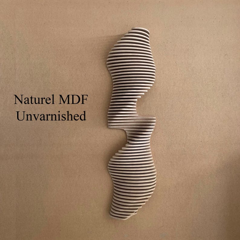 Parametric Wall Art | Vertical 3D Acoustic Panel | Large Wall Hangings ...