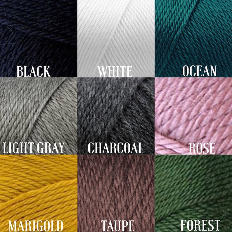 ALL SIZES . more colors . unisex slouchy crochet beanie. vegan . image 10