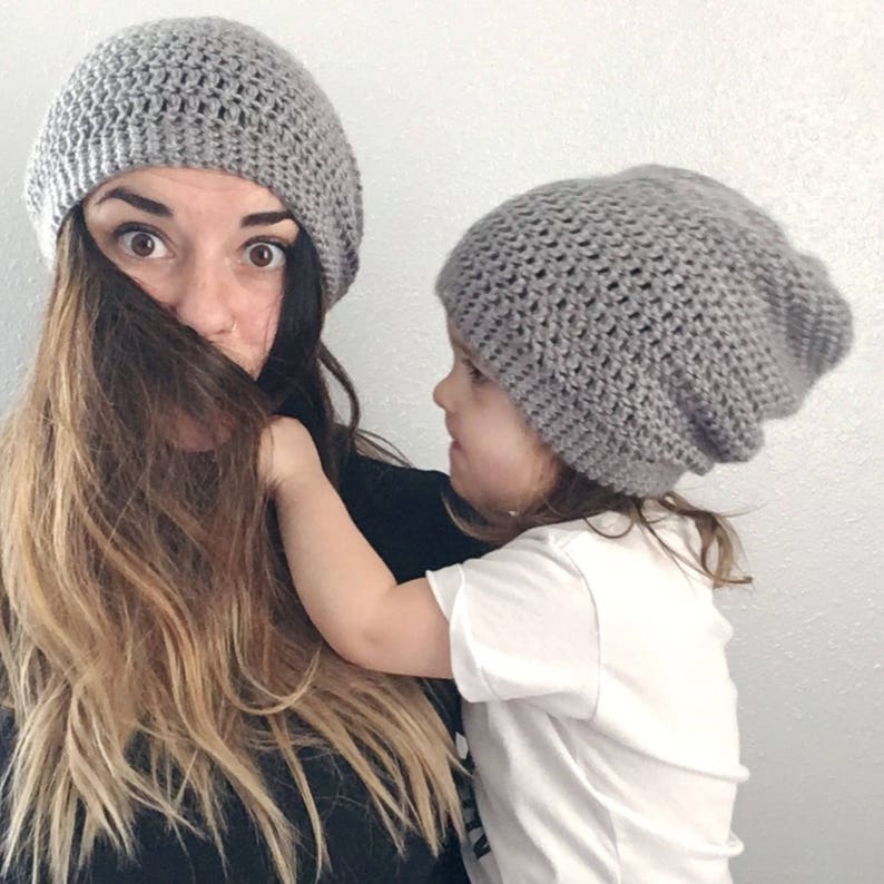 unisex slouch beanie . eco friendly . vegan . PICK YOUR COLOR . image 5