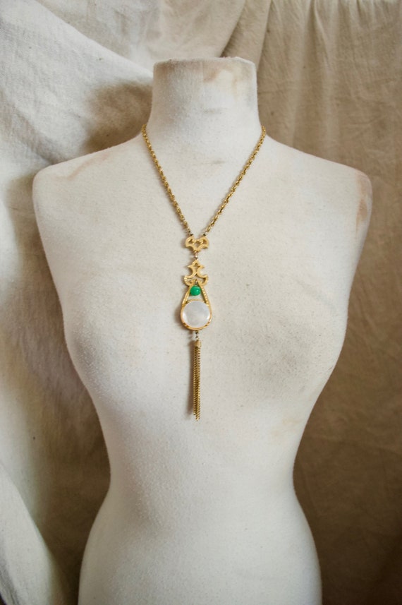 1970's Tassel Necklace - Direction One necklace - 