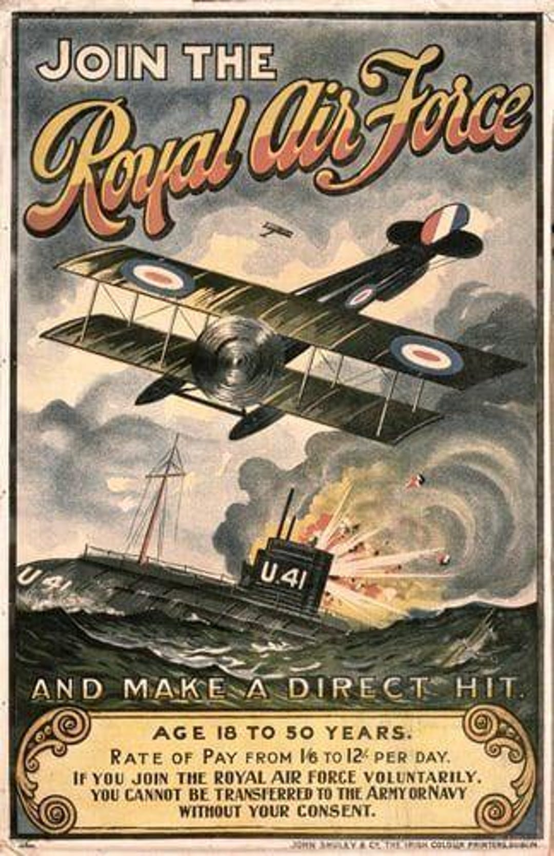 vintage-world-war-one-raf-recruitment-poster-print-a3-a4-etsy