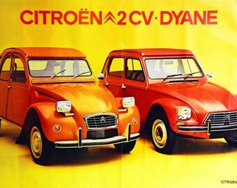 Nostalgic-Art Retro Blechschild Citroen 2CV – 15x20 Cm, Metall, Lizenziert, Made In Germany