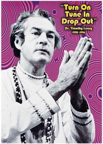 Vintage Timothy Leary Turn on Tune in Drop Out Poster Print A3/a4